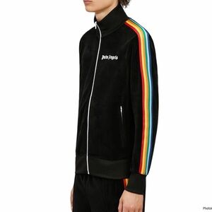 PALM ANGELS Rainbow Chenille Track Jacket Size S
Authentic